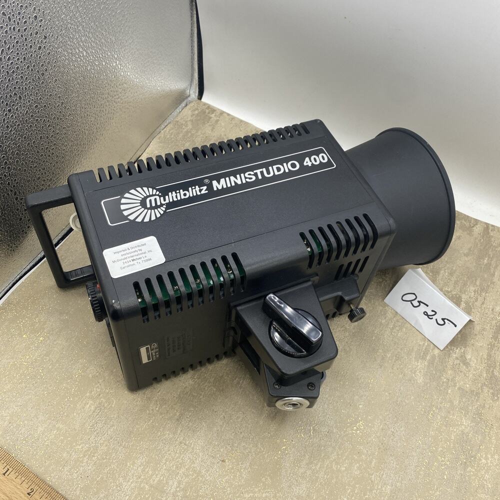 Multiblitz Ministudio 400 Studio Flash Light Made In Germany UNTESTED